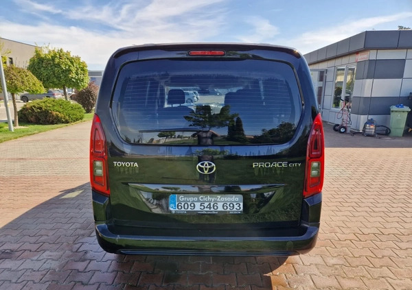 Toyota Proace City Verso cena 29198 przebieg: 170000, rok produkcji 2021 z Rymanów małe 106